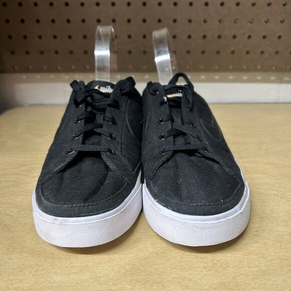 NikeCourt Legacy Mule Black White Slip-On Shoes Women’s Size 10 (DB3970-001) - Picture 2 of 9